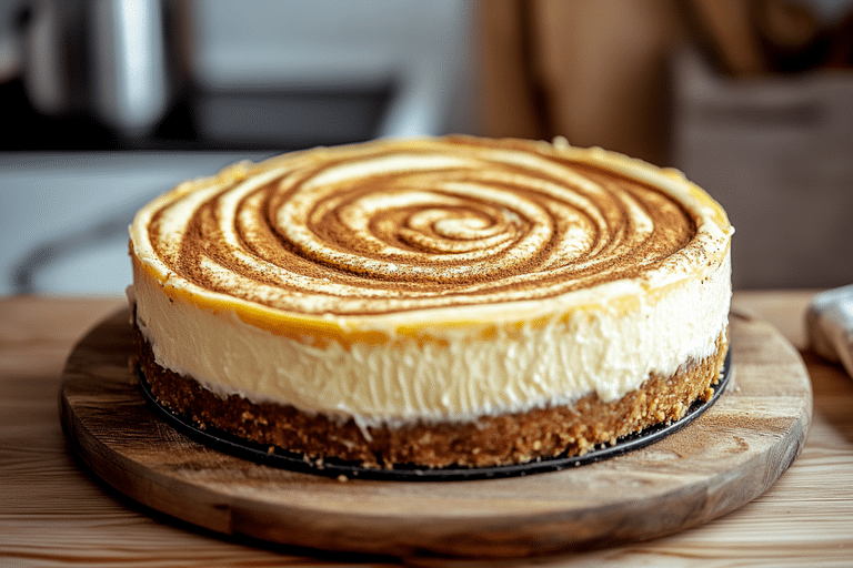 Cinnamon Roll Cheesecake – The Ultimate Creamy & Spiced Dessert 2 cinnamon roll cheesecake ingredients layout