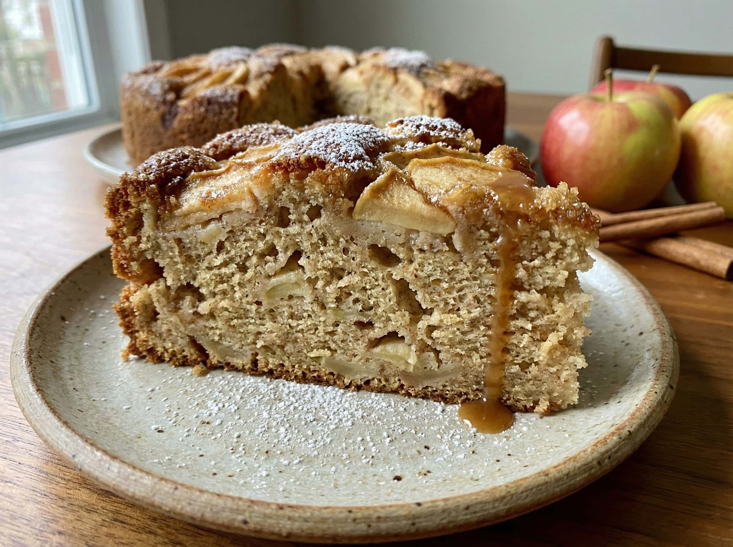 Cardamom Cake Recipe with Fresh Apples 2 6 1