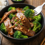 Chinese Beef and Broccoli 3 Chinese Beef and Broccoli rice bowl