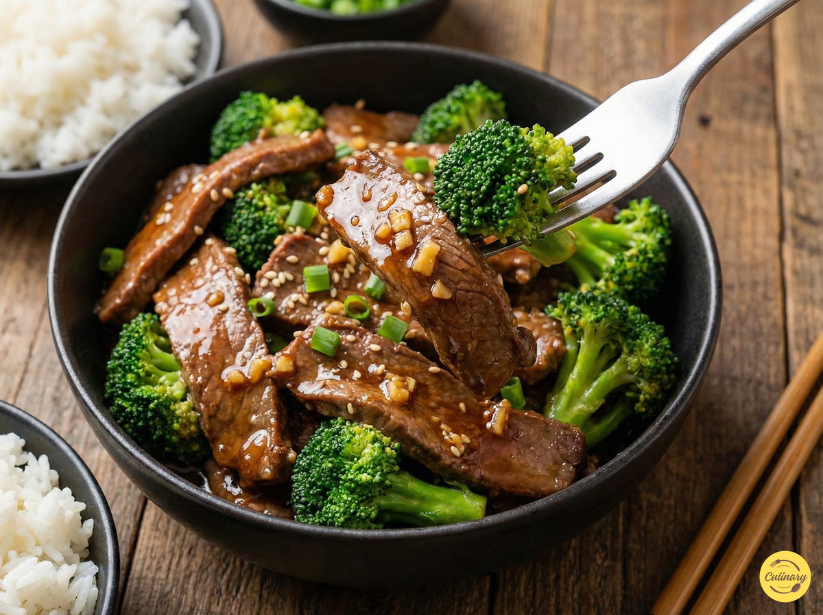 Chinese Beef and Broccoli 2 Chinese Beef and Broccoli rice bowl