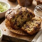 Chocolate Zucchini Muffins - tasty muffins