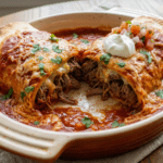 Creamy Chili Colorado Burritos