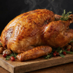 The Perfect Spatchcock Turkey 3 Spatchcock Turkey dish with glossy, crispy skin