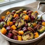 Winter Vegetable Salad with Butternut Squash